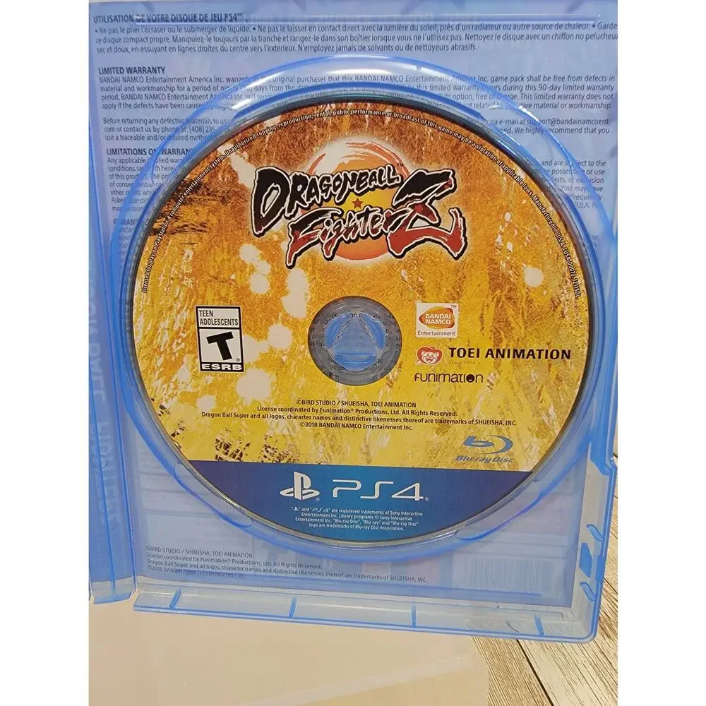 Dragon Ball Fighter Z (Sony PlayStation 4, 2018) PS4 Tested